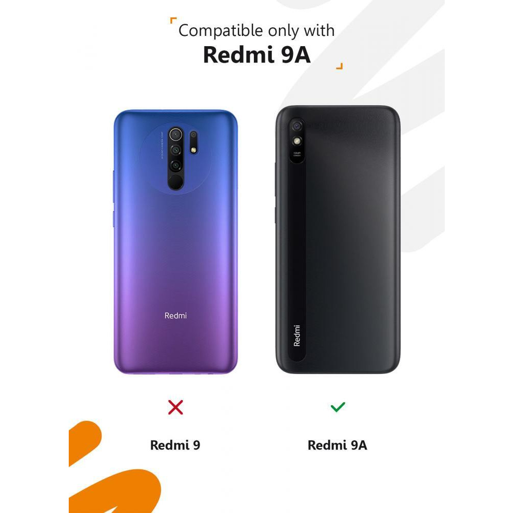 حافظة هاتف REDMI 9A، حافظة هاتف واقية مضادة للصدمات لهاتف REDMI 9a، مع نمط خدوش Garfield - 5