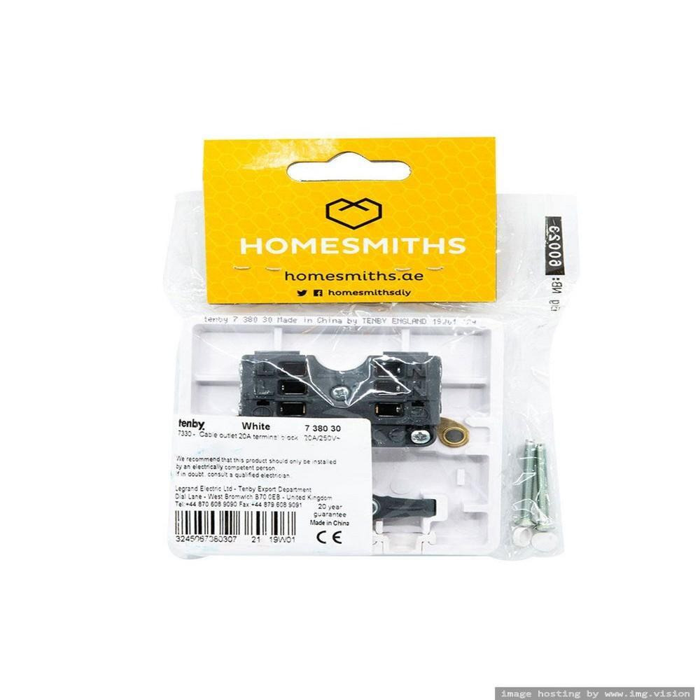 منفذ كابل تينبي كتلة طرفية 20 أمبير - 2