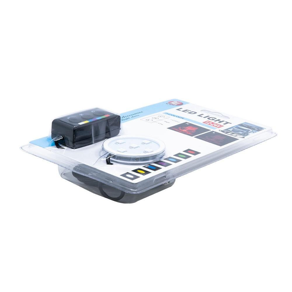 قاعدة ليد لجميع الركوب 7 ألوان 5 ليد ديمر - 1