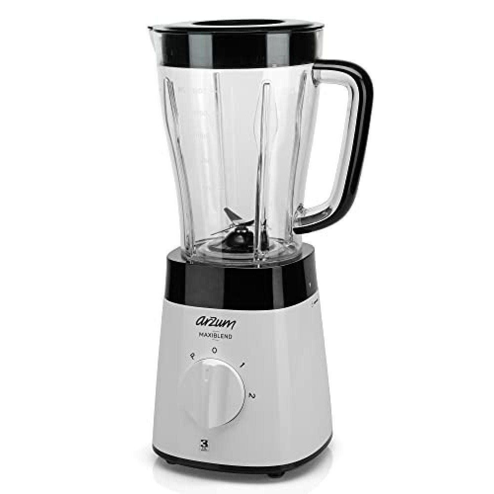 ارزوم خلاط 2 لتر دورق ماكسبلند 500 وات دورق سعة 1500 مل - 3