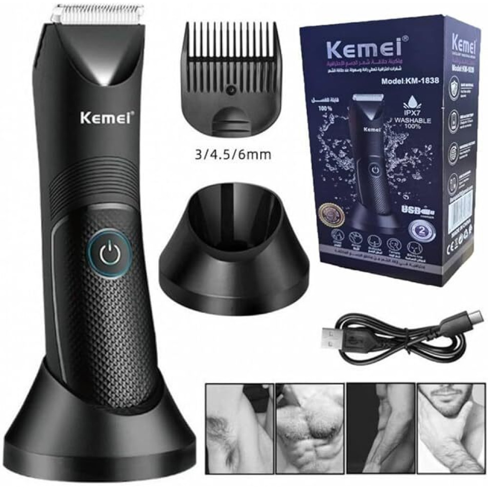  Trimmer KEMEI KM-1838 Body Hair - 2