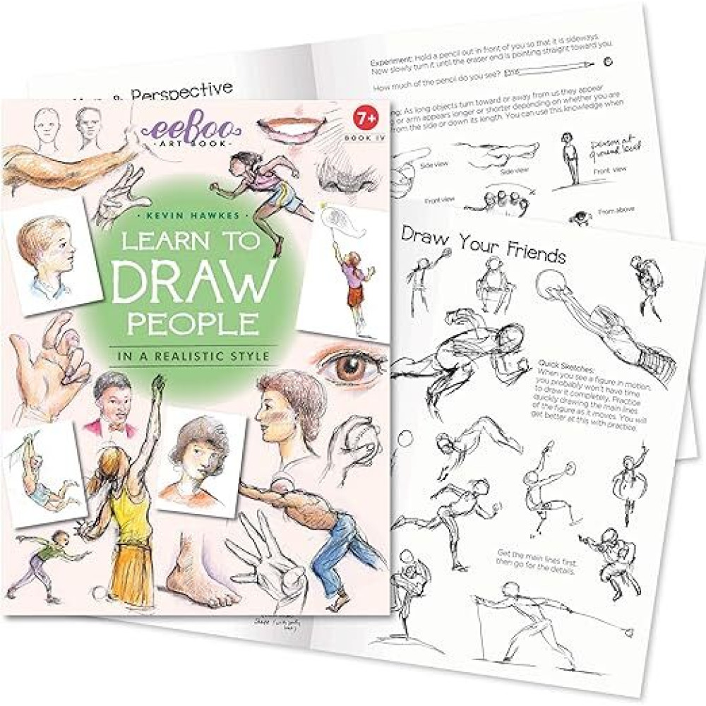 eeBoo Art Book 4 Learn to Draw People - 2