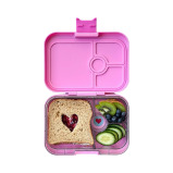 Yumbox Panino 4-Compartment Leakproof Bento Box Pink - 5 miniature