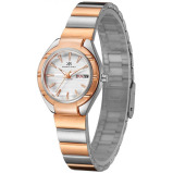 Kenneth Scott Women's Analog White Dial Watch - K22035-KBKW-L - 2 miniature