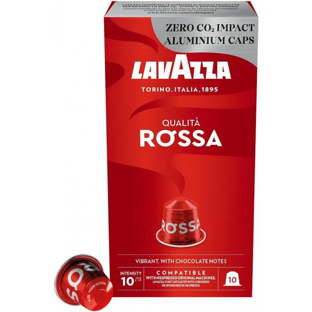 Lavazza / Coffee capsules, Qualita Rossa, Nespresso original compatible, 10 capsules - 2