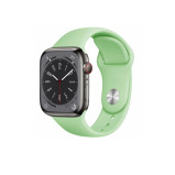 Perfii Solid Silicone Replacement Band For Apple Watch 41, 40, 38 mm Series 8/7/6/5/4 SE - 2 miniature