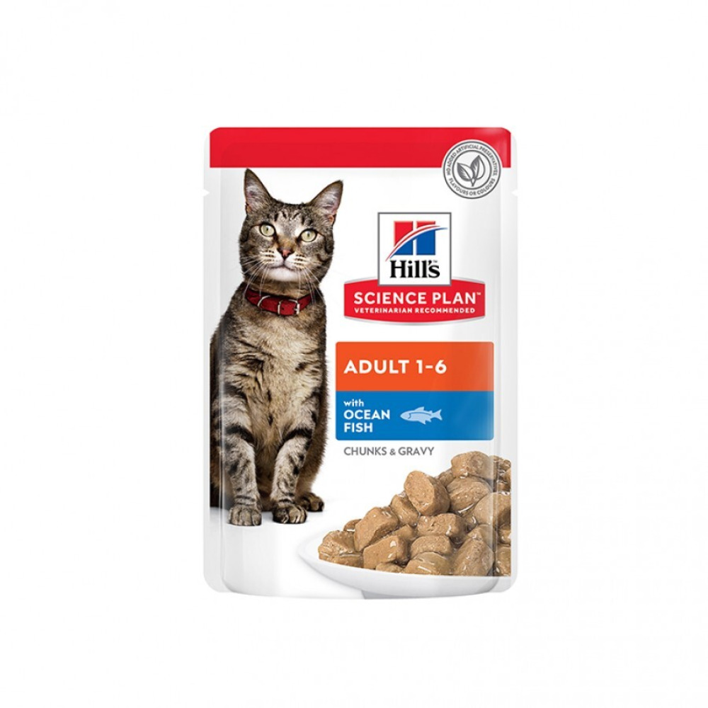 Hill's Science Plan Cat - Ocean Fish - POUCH - BOX - 12*85g - 1