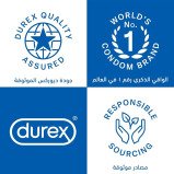 Durex Extra Safe Extra Lubed Condoms for Men, Pack of 3 x12 boxes (36 pieces) - 3 miniature