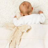 Sherpa Toy Under the Nile, Organic Abigail Goose Lovey  - 7 miniature