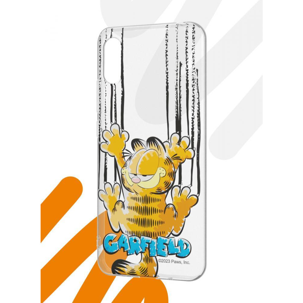 حافظة هاتف REDMI 9A، حافظة هاتف واقية مضادة للصدمات لهاتف REDMI 9a، مع نمط خدوش Garfield - 3