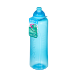 Sistema 480ML Helix Squeeze Bottle, school & on the go,comes with Twist ‘n’ Sip lid, easy grip, L-proof, Impact-R.Dishwasher safe & BPA Free, Blue - 1 miniature