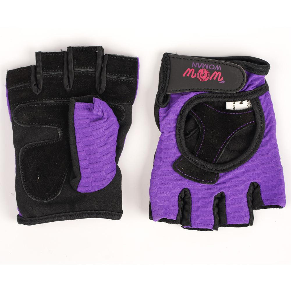 Wow Woman Тренировочные ПЕРЧАТКИ, ФИОЛЕТОВЫЙ, M - 1