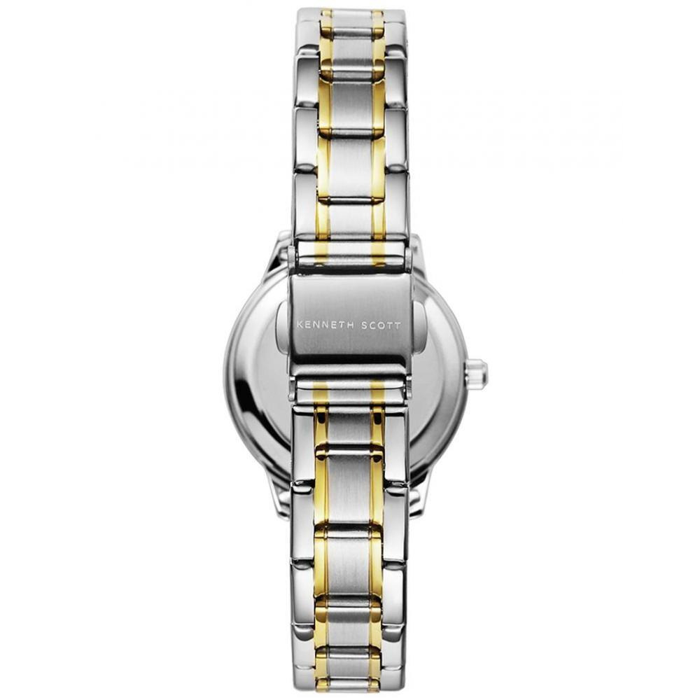 Kenneth Scott Women's White Dial Analog Watch - K22528-TBTW - 3