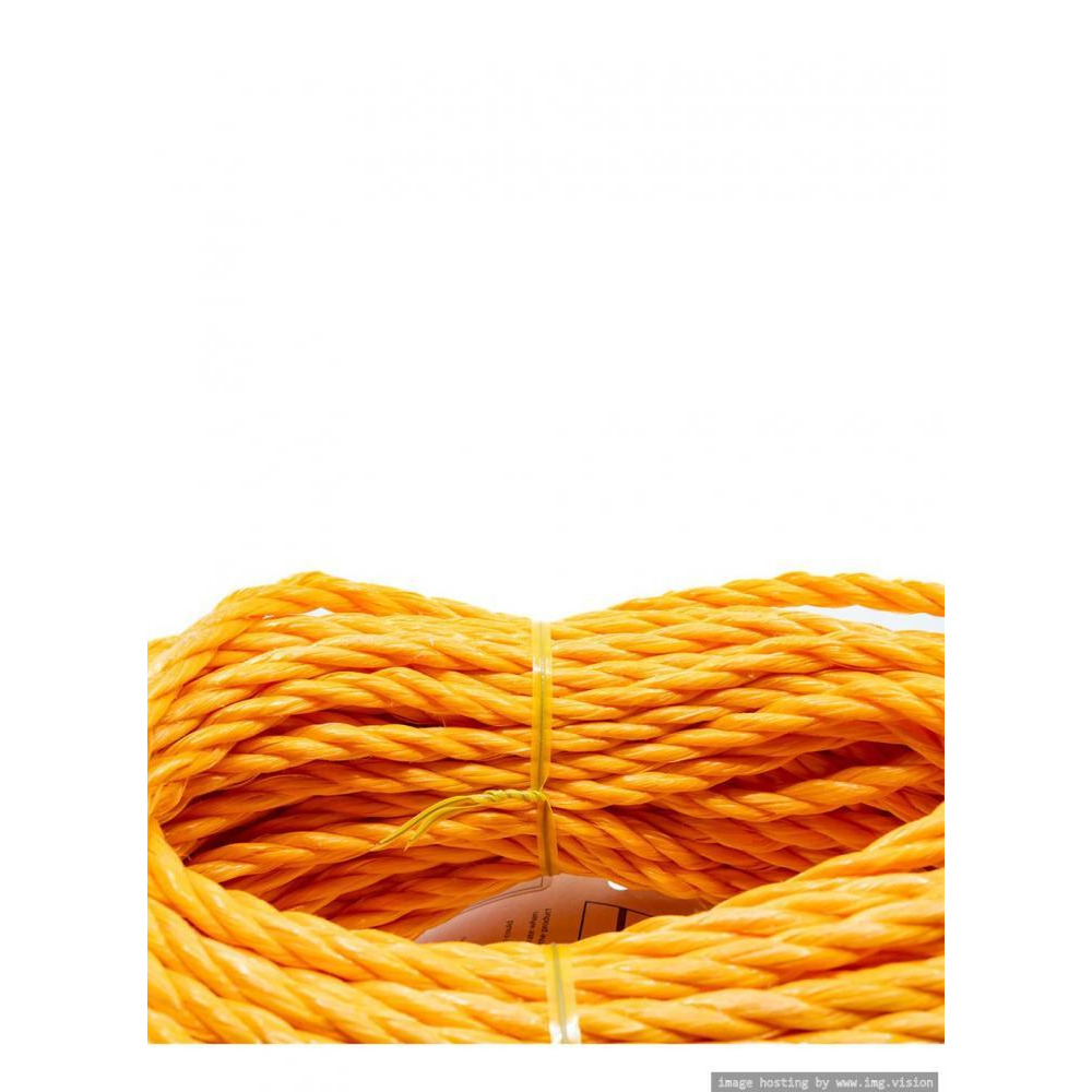 حبل ويلينجتون 14 بوصة × 100 حبل بولي أصفر - 4