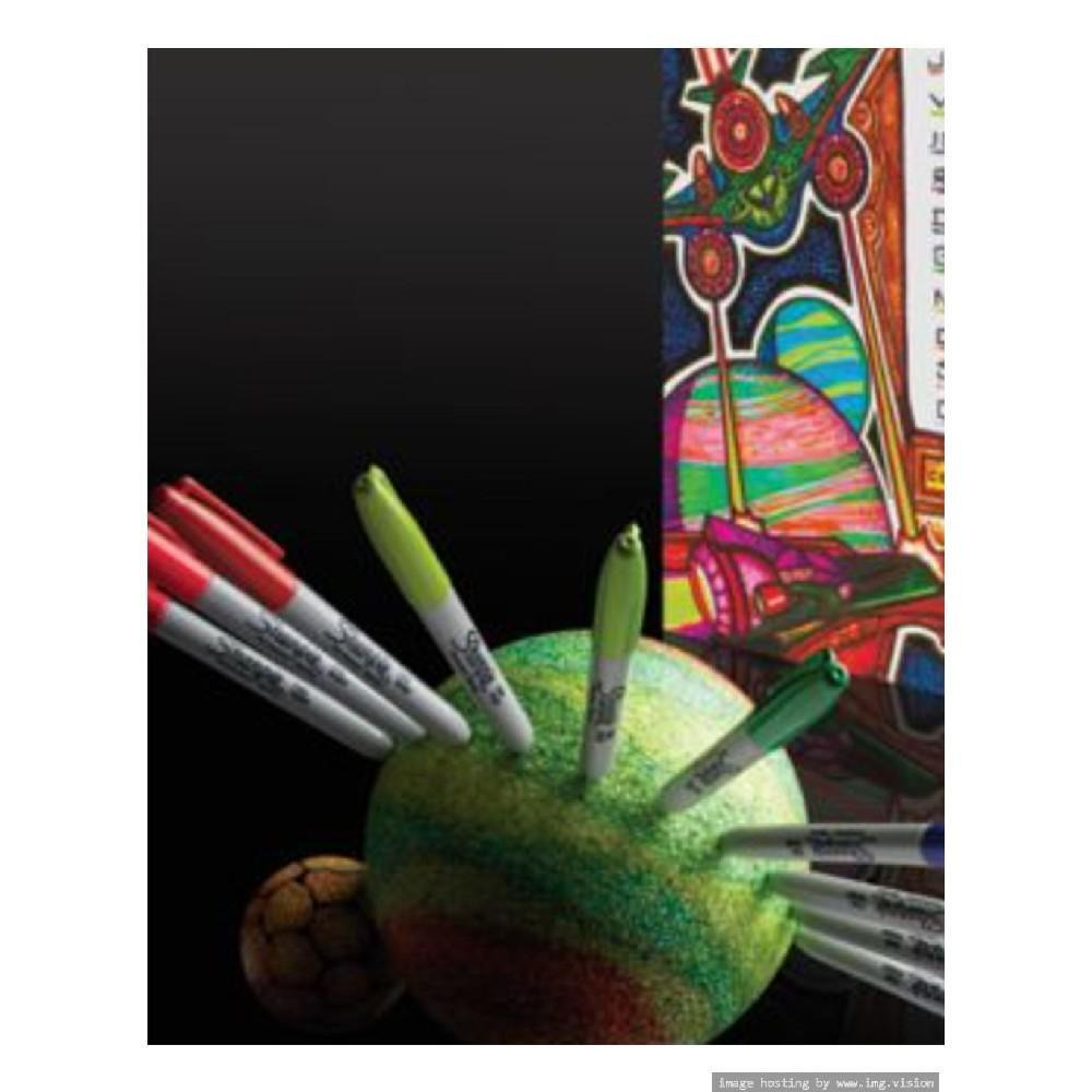 Sharpie Permanent Markers Cosmic Color Fine Point Pack of 24 - 2