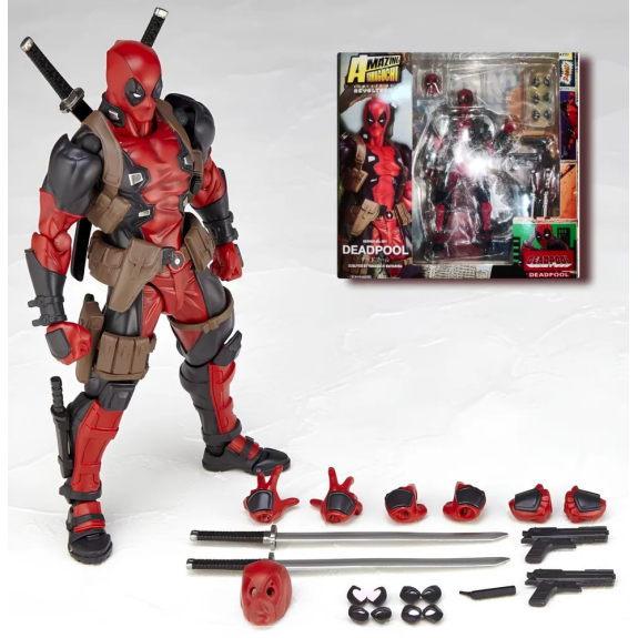 Action Figure Marvel Deadpool with replaceable parts