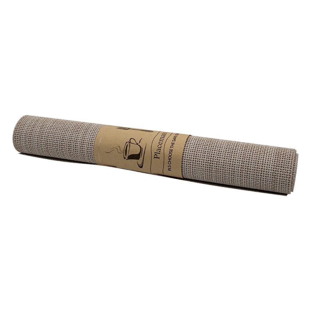 YISK, Place mats, Set of 4 heat insulation and stain resistant, 45x30 cm, Beige - 4