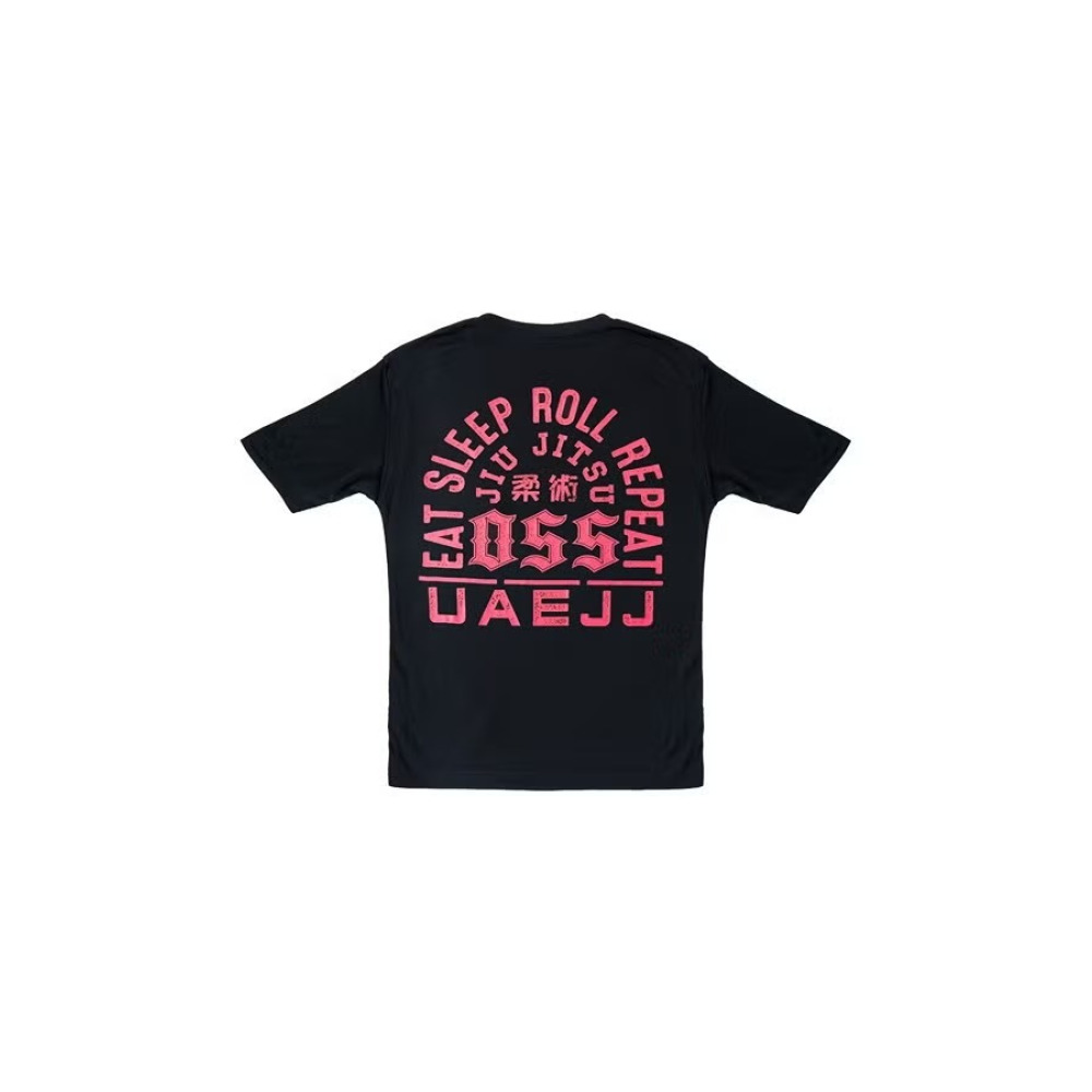 UAEJJ Jiu Jitsu Eat and Sleep Falcon T-Shirt for Men and Women, Sportswear, size XXL - 1