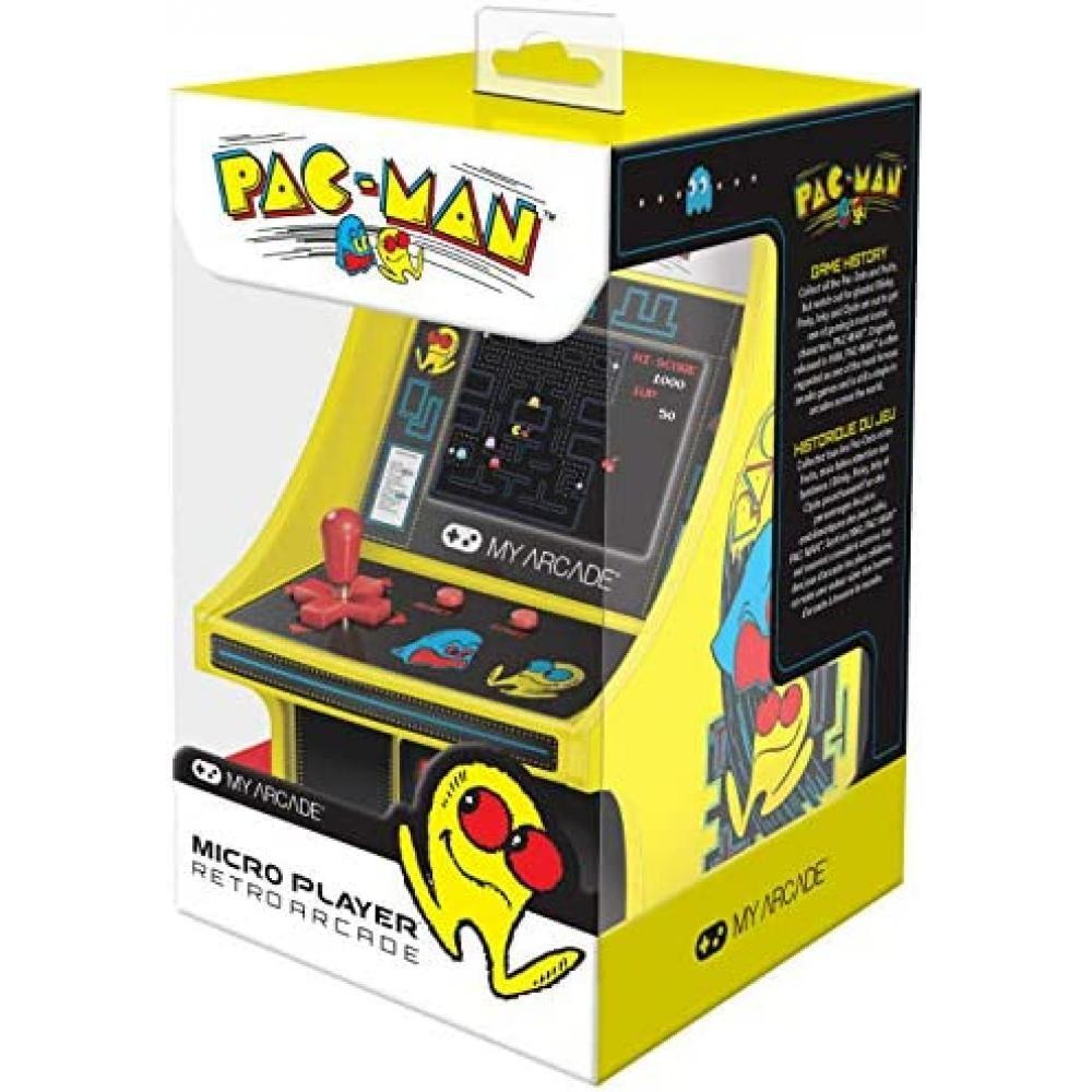 My Arcade Pac-Man Micro Player 6.75" Mini Arcade Cabinet - 6