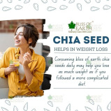 Bliss of Earth Organic Raw Chia Seeds For Weight Loss 600gm - 3 miniature