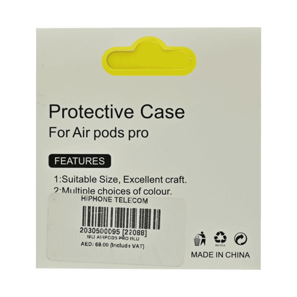 Silicone Case Airpods Pro Blue - 3