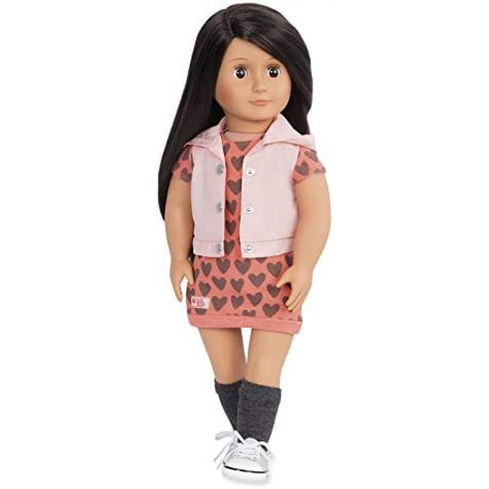Our Generation Doll with Hoodie and Dress-Lili - 1
