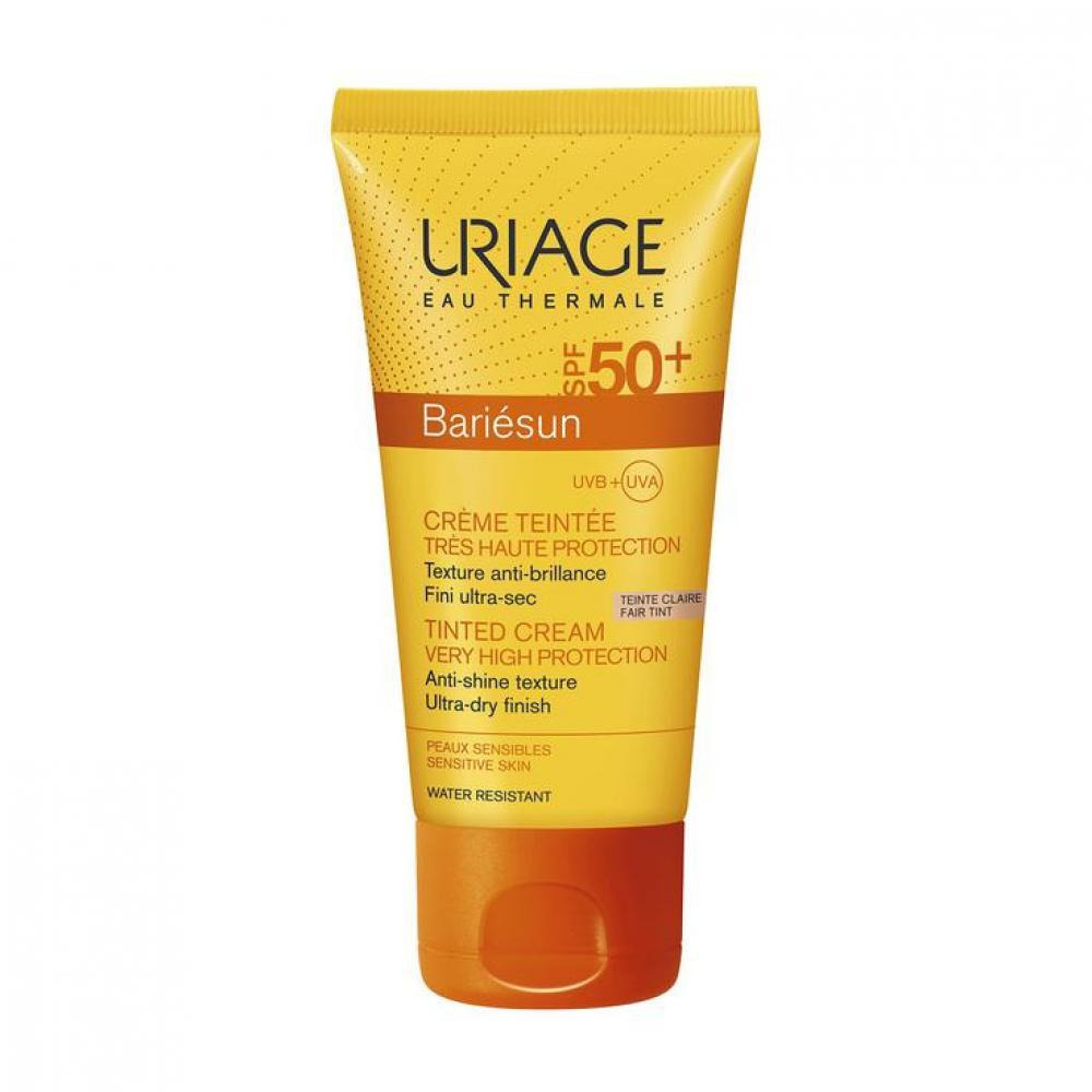 Uriage Sunscreen Bariesun Spf50 Tinted Cream Claire 50ml - 1