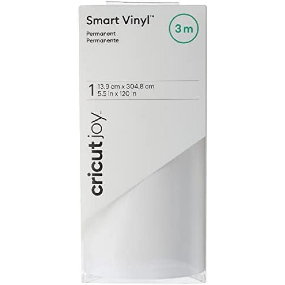 Cricut / Joy smart vinyl permanent, 14 x 300 cm, White - 1