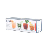 Kikkerland Bartending Glasses Set of 5 - 2 miniature