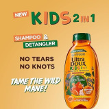 Garnier, Ultra Doux Kids, 2 in 1 Apricot shampoo and detangler, The Lion King, 400 ml - 3 miniature