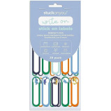 Stuck on You Stick On Labels Perfect for Books, Bottles, Lunch Boxes, Waterproof, Freezer, Dishwasher and Microwave Safe, Revs & Roars - 1 miniature