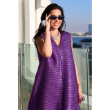 Asian SPIRIT، فستان طويل بنفسجي Bell ROSE، مقاس موحد (XS-XL) - 2 miniature