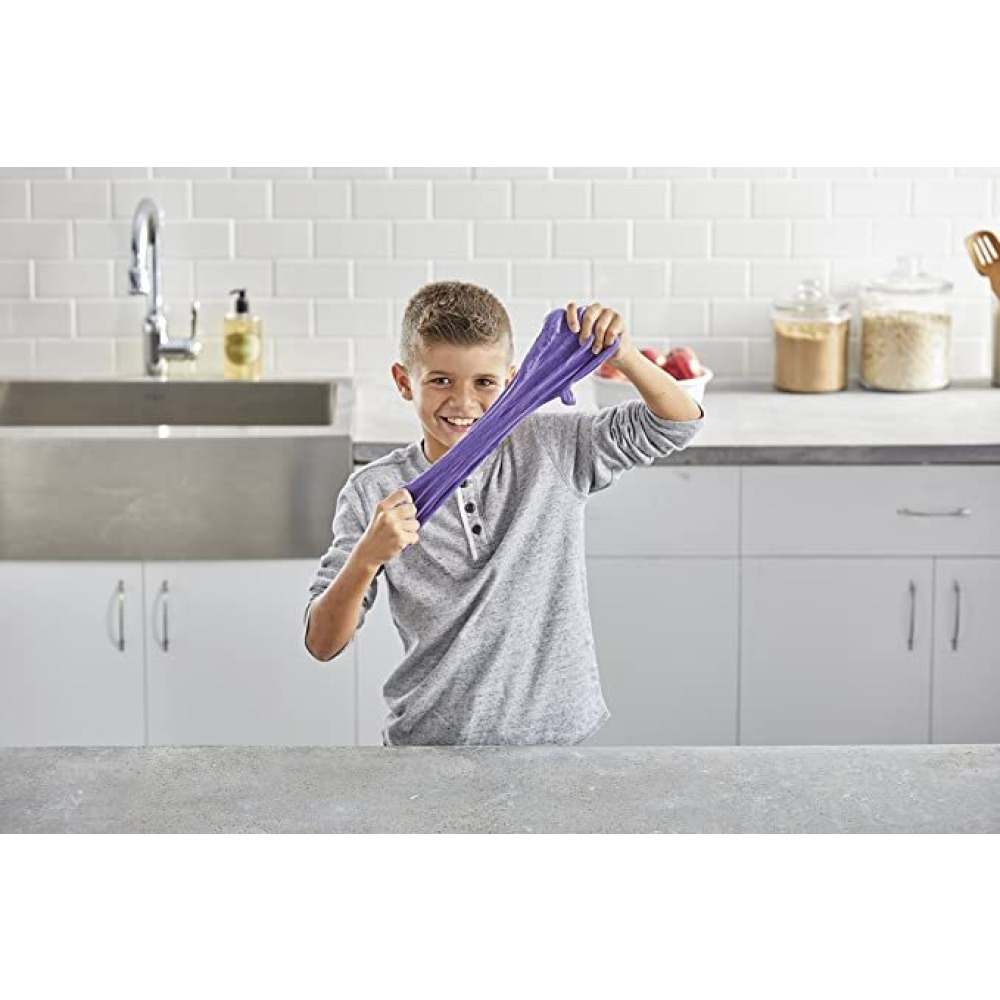 Glue Elmer's Washable Color for Making Slime, Purple, 5 Ounces, 147ml - 2