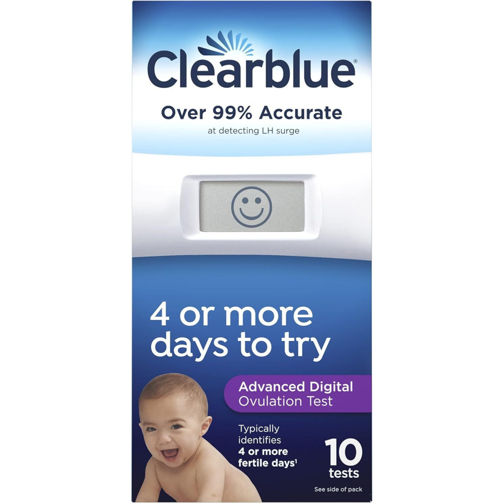 ClearBlue / Ovulation test kit, Digital, 10-pack - 1
