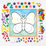 Creativity for Kids Sticky Wall Art - Butterfly - 2 miniature