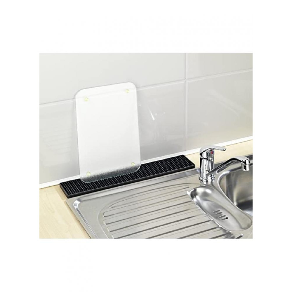 Wenko Draining Mat Slim 42 Cm Black - 4