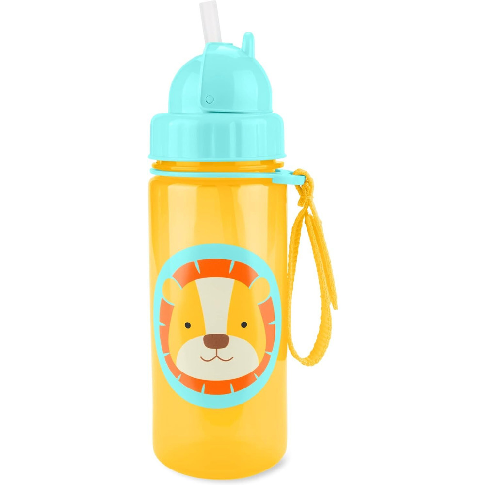 Skip Hop Zoo Straw Bottle - Lion - 2