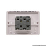 Homesmiths 2 Way 2 Gang Switch - 2 miniature