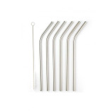 Taylorʼs Eye Witness 6-Piece Stainless Straws With Cleaner - 2 miniature