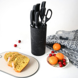 Fissman 7 Pc Knife Set Miyamura With Plastic Block (3Cr14 Steel) - 5 miniature