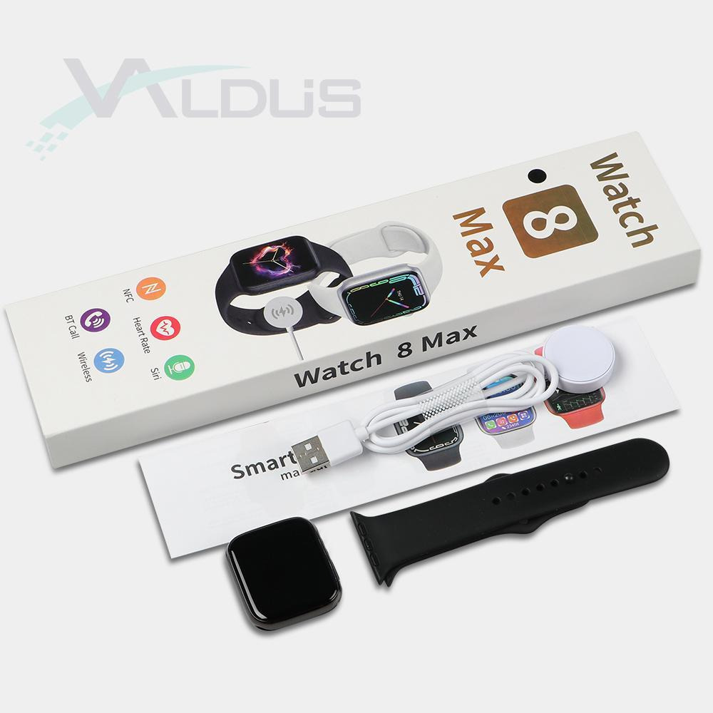WATCH 8 MAX Smart Watch Men\/Women Wireless Charging, NFC, Heart Rate, NFC, Siri, Bluetooth Call Smartwatch - 2
