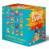Roald Dahl Collection 16 Paperback Books Classic Kids Gift Box Stories - 2 miniature
