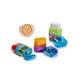 مبراة كاريوكا 2 فتحة مع ممحاة - 2 miniature