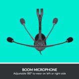 Logitech / Headset, H111, Wired, Stereo - 5 miniature