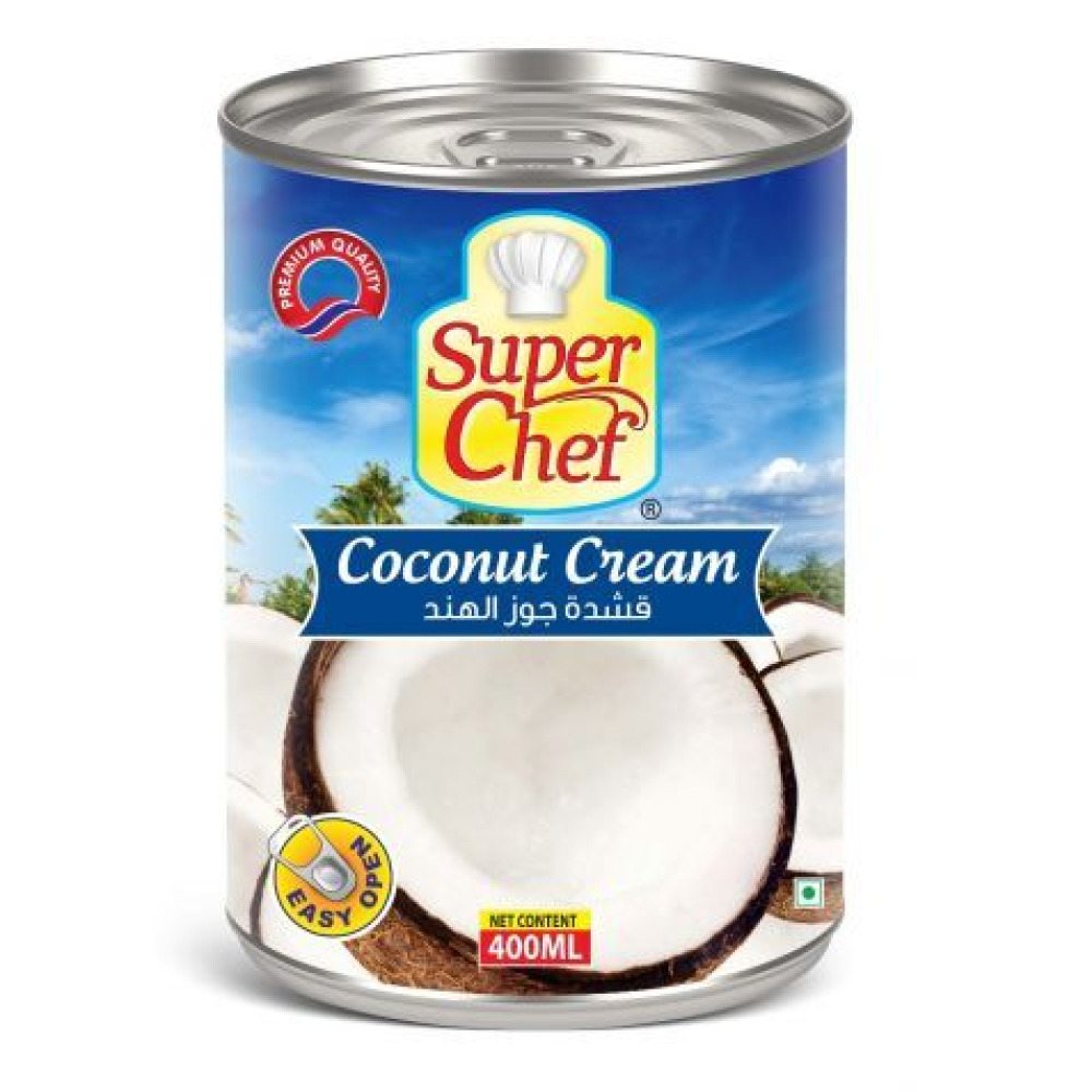 СУПЕР ШЕФ КОКОСОВЫЙ КРЕМ 400МЛ - 1
