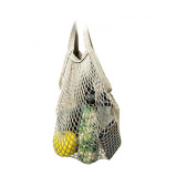 Nerthus Beige Mesh Bag - 3 miniature