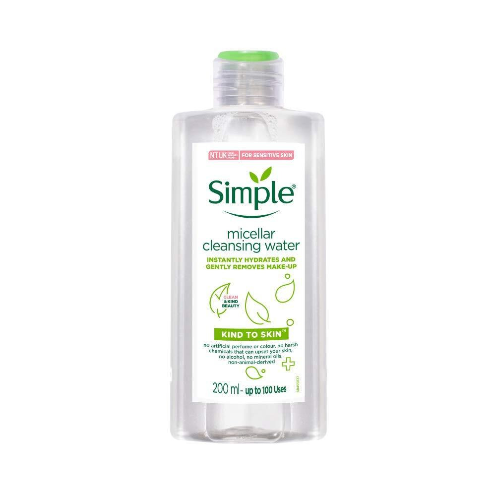 Simple, Micellar Cleansing Water, Kind To Skin, 200Ml - 1