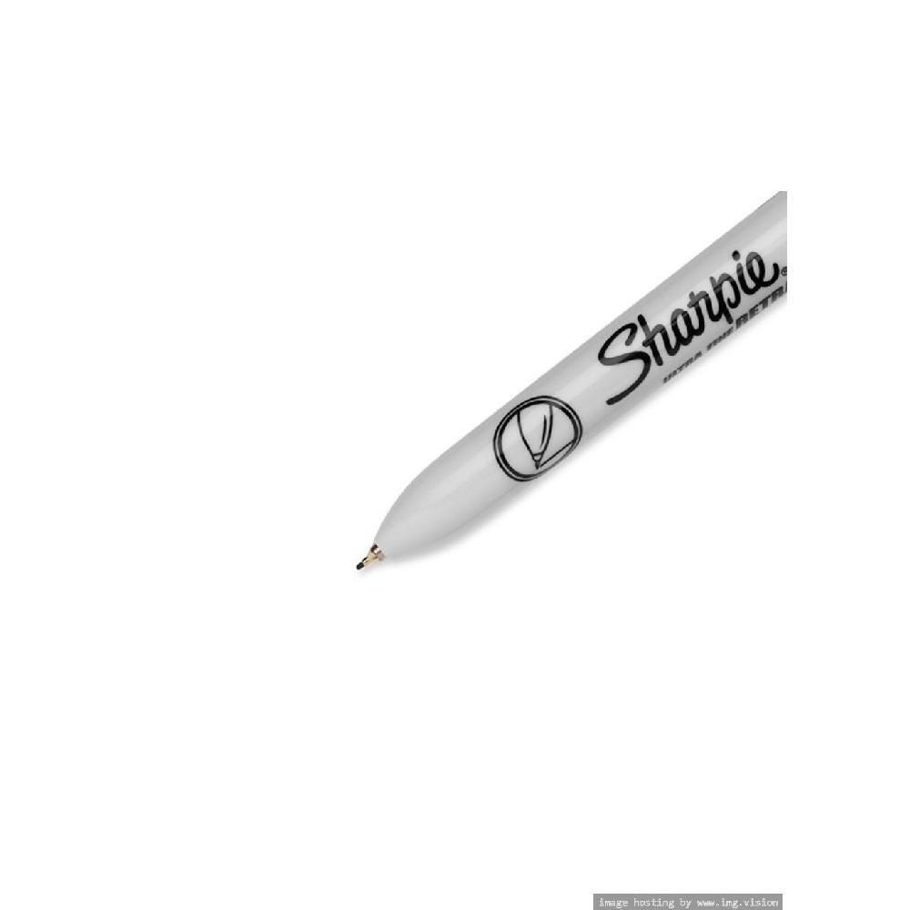 Sharpie Retractable Permanent Markers Ultra Fine Point Pack of 2 - 3