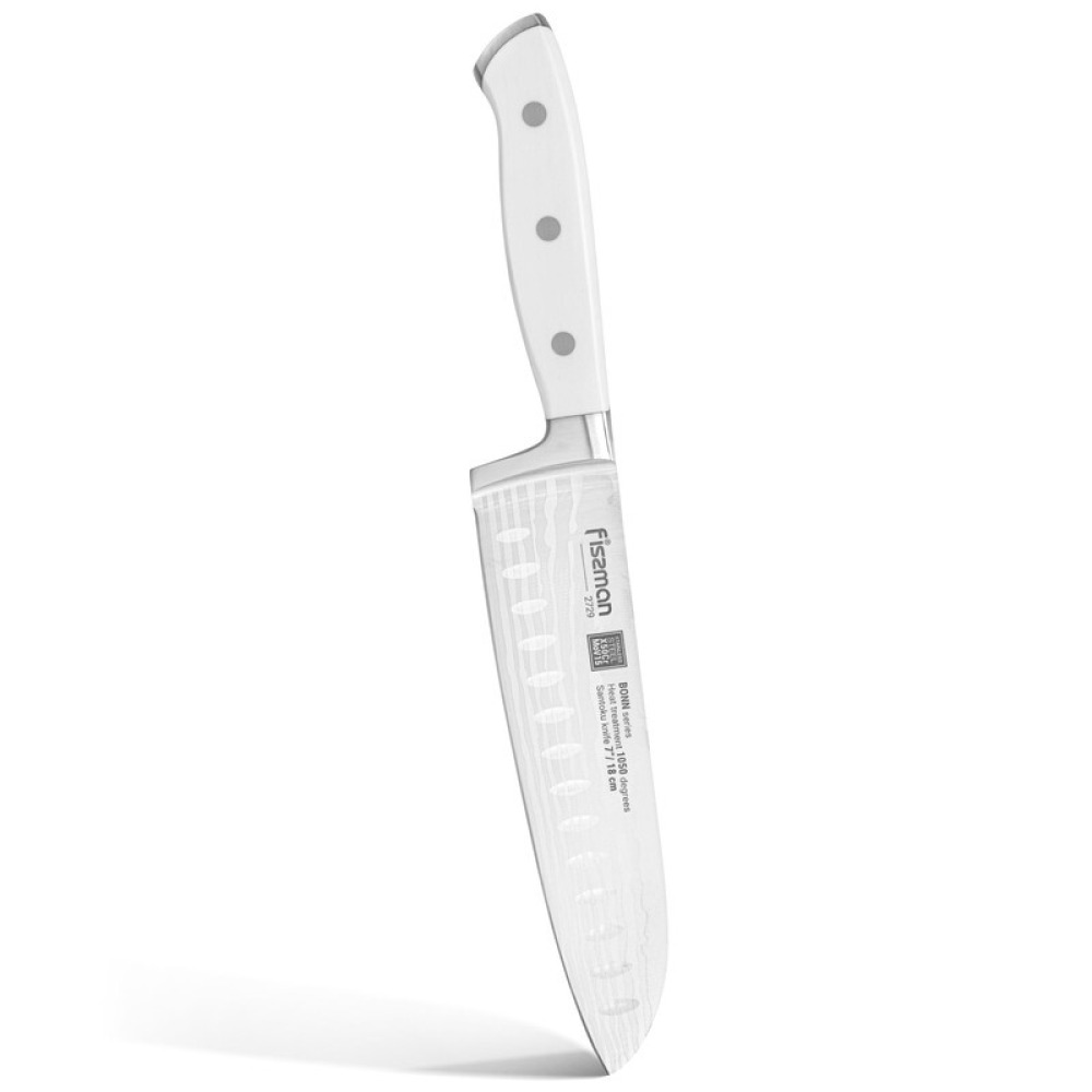 Fissman 7'' Santoku Knife Bonn Stainless Steel - 1