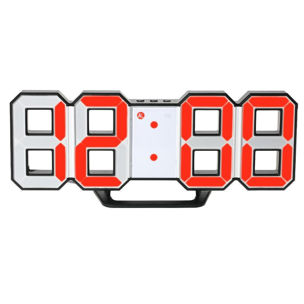 Decdeal / Alarm clock, Multifunctional LED Digital, Red - 3